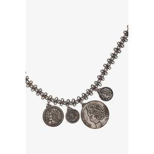 Pre-loved Chanel™ 2005 Gunmetal Chain CC Coin Belt